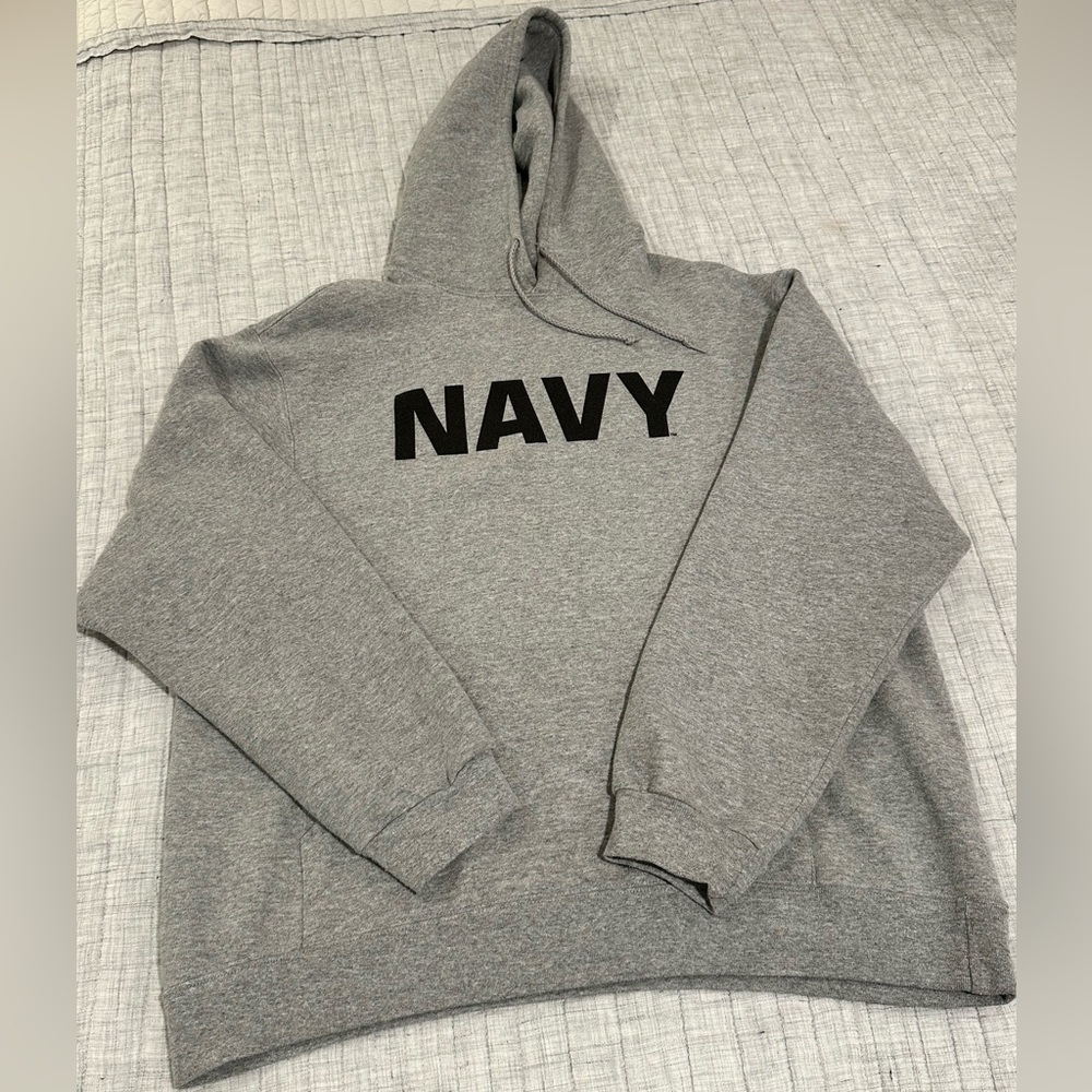 Men's Navy Hoodie Sz XL